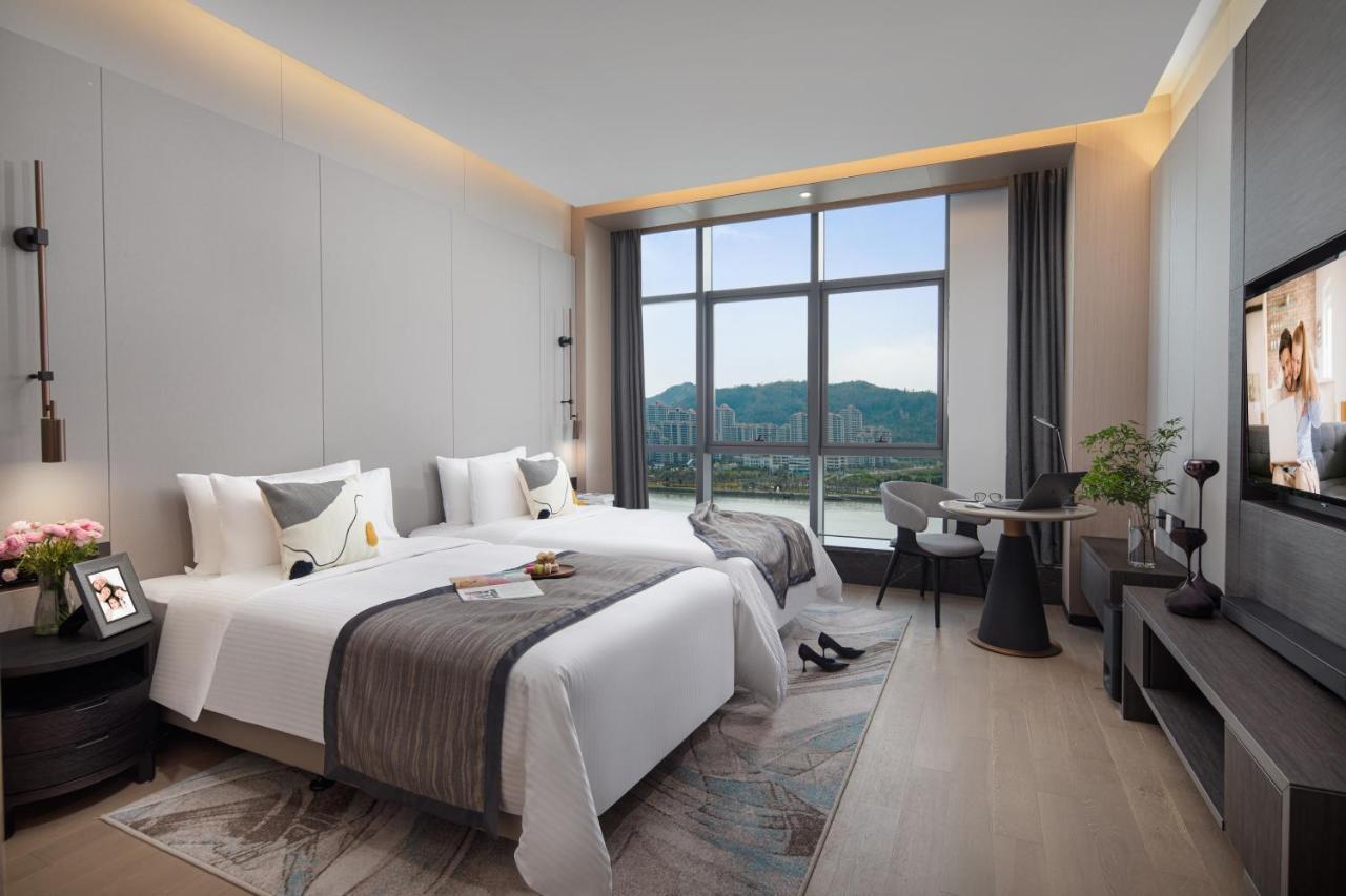 Rezen Hotel Zhuhai Hengqin Border And Exhibition Center Branch Экстерьер фото